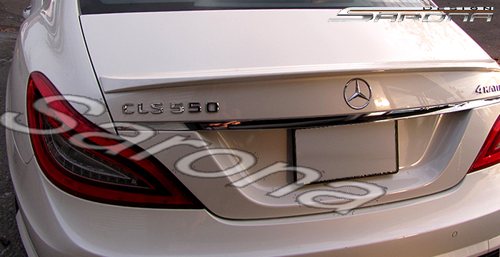 Custom Mercedes CLS  Sedan Trunk Wing (2012 - 2018) - $399.00 (Part #MB-069-TW)